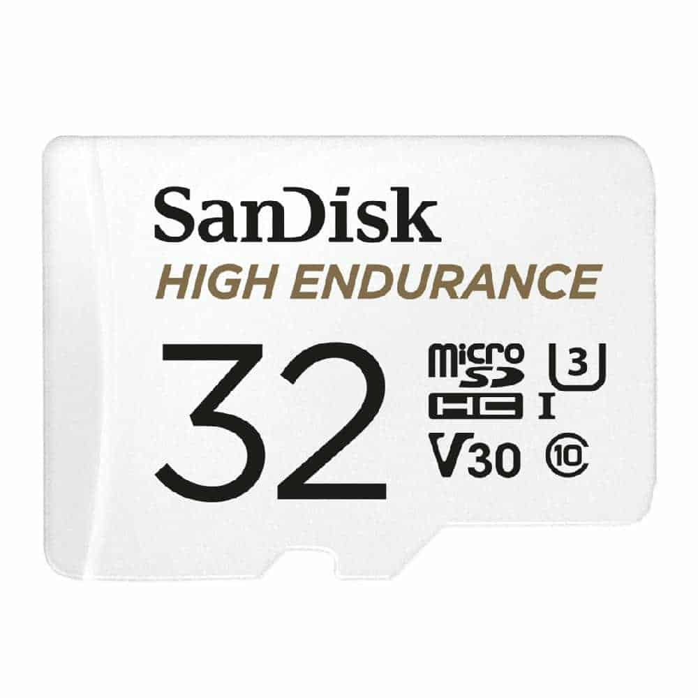 (image for) SanDisk High Endurance 32GB microSDHC SD Card Class 10 U3 V30